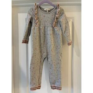 Matilda Jane Pink Stars Fall Autumn Romper 18-24 months